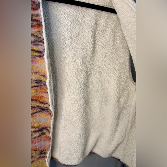 Free People Layer Up Oversized Wool Vest, Size S - Picture 8 of 11